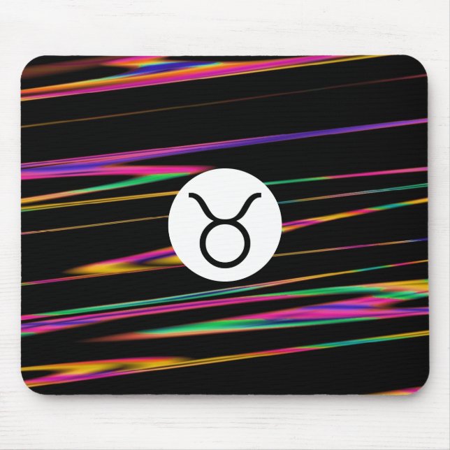 Farbige Stränge - Taurus Mousepad (Vorne)