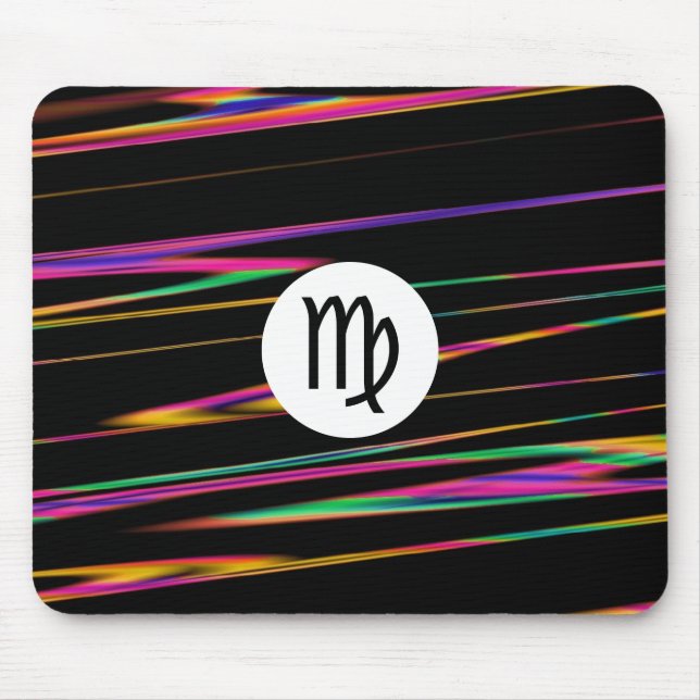 Farbige Stränge - Virgo Mousepad (Vorne)