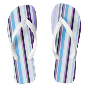Farbige Streifen Flip Flops