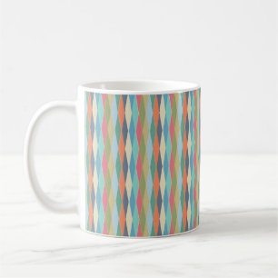 Farbige Streifen. Kaffeetasse