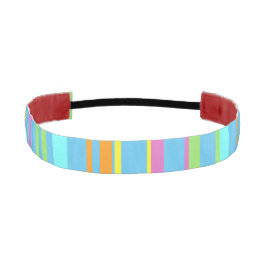 Farbige Streifen Kruste. BG Turqoise Headband