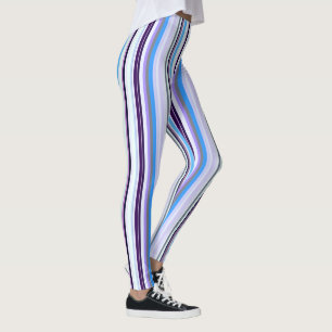 Farbige Streifen Leggings