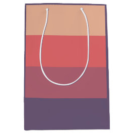 Farbige Streifen - Mittlere Geschenktüte