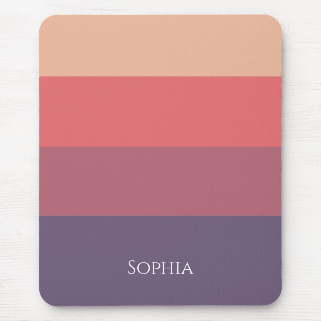 Farbige Streifen - Mousepad (Vorne)