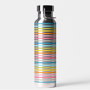 Farbige Streifen Muster-93861 Trinkflasche