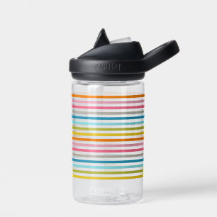Farbige Streifen Muster-93861 Trinkflasche