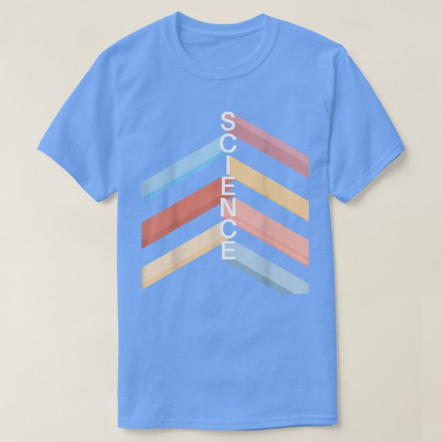 Farbige Streifen T-Shirt (Design vorne)