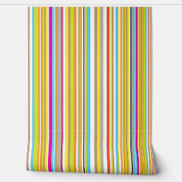 Farbige Streifen Tapete