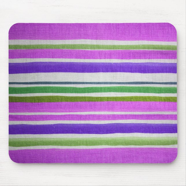 Farbige Streifenmousepad Mousepad (Vorne)