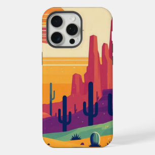 Farbige südwestliche Wüstenkunst iPhone 15 Pro Max Hülle