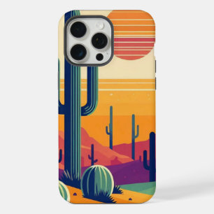 Farbige südwestliche Wüstenkunst iPhone 15 Pro Max Hülle