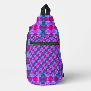 Farbige Symmetrie Crossbody Bag