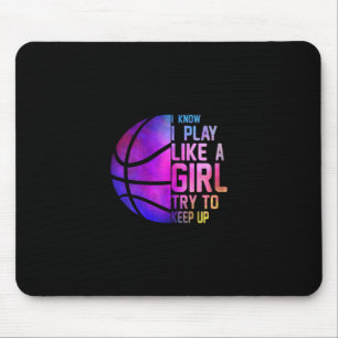 Farbige Teenager und Frauen, die ich kenne, spiele Mousepad