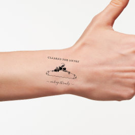 Farbige Temperatur des Bläschen-Logos Gummistempel