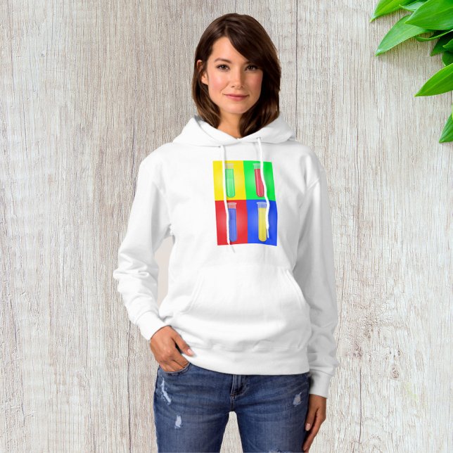 Farbige Teströhren Hoodie (Von Creator hochgeladen)