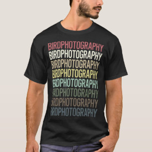 Farbige Text Fotografie Fotograf-Kamera T-Shirt