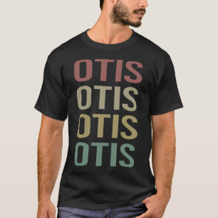 Farbige Textkunst - Bezeichnung Otis T-Shirt