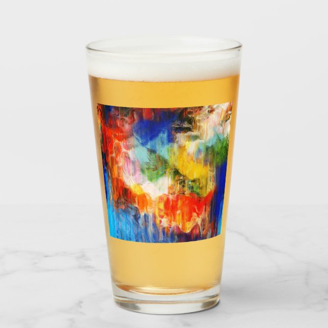 Farbige Textur Glas (Vorne (Gefüllt))