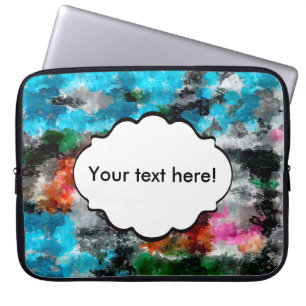 Farbige Textur Laptopschutzhülle
