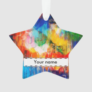 Farbige Textur Ornament