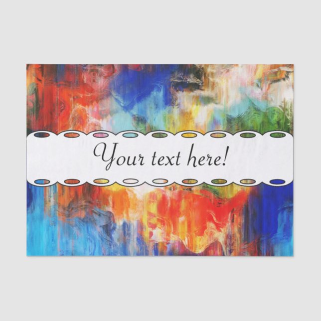 Farbige Textur Seidenpapier (Vorderseite)