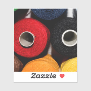 Farbige Threads Aufkleber