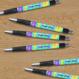 Farbige Tie Dye Süße Personalisierte Stift