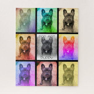 Farbige Tier-Foto-Puzzle Puzzle