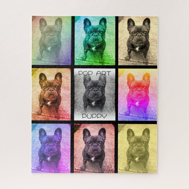 Farbige Tier-Foto-Puzzle Puzzle (Vertikal)