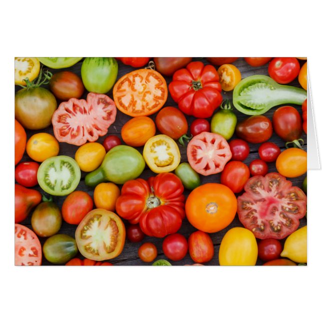 Farbige Tomaten (Vorderseite (Horizontal))