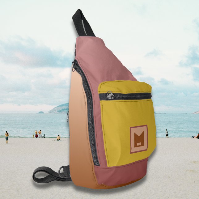 Farbige Tragetasche für Männer Crossbody Bag (Von Creator hochgeladen)