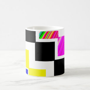 Farbige Treppe Kaffeetasse