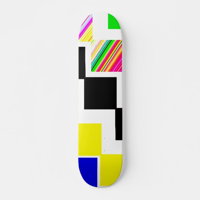 Farbige Treppe Skateboard (Vorne)