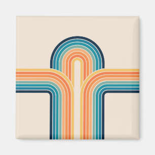 Farbige Triple-Retro-Arkaden Magnet