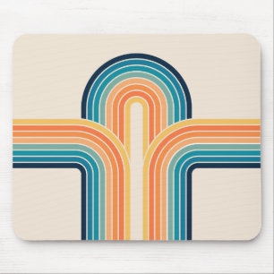 Farbige Triple-Retro-Arkaden Mousepad