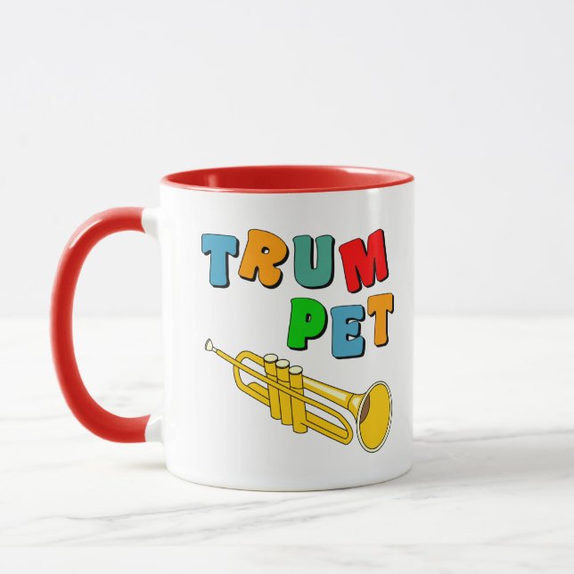 Farbige Trompete Tasse (Links)