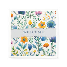 Farbige tropische florale Wasserfarbe-Willkommensp