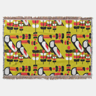 Farbige Tukan-Kunstwerke Decke