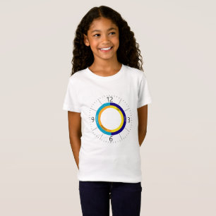 Farbige Uhr T-Shirt