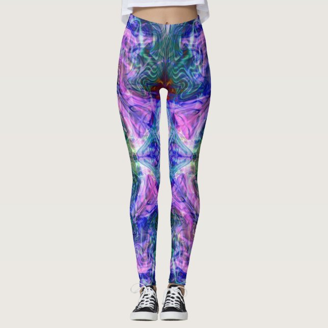 Farbige Vapors 2 Leggings (Vorderseite)