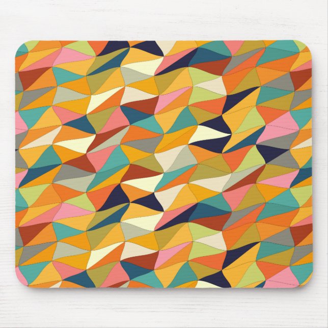 farbige Verflechtung Mousepad (Vorne)