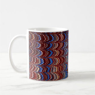 Farbige Viktorianische Papierabdeckung Kaffeetasse