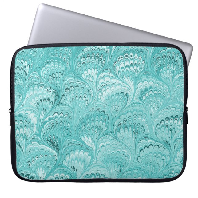 Farbige Viktorianische Papierabdeckung Laptopschutzhülle (Vorderseite)