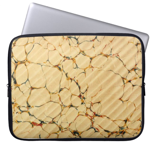 Farbige Viktorianische Papierabdeckung Laptopschutzhülle (Vorderseite)