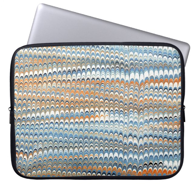 Farbige Viktorianische Papierabdeckung Laptopschutzhülle (Vorderseite)