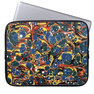 Farbige Viktorianische Papierabdeckung Laptopschutzhülle