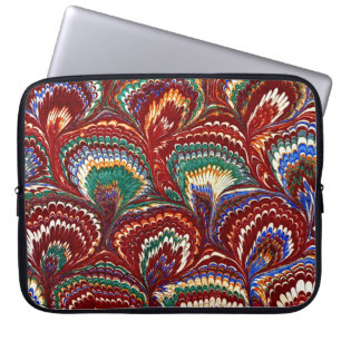Farbige Viktorianische Papierabdeckung Laptopschutzhülle
