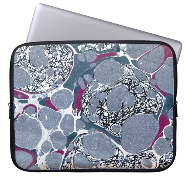 Farbige Viktorianische Papierabdeckung Laptopschutzhülle (Vorderseite)