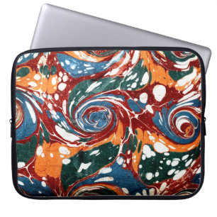 Farbige Viktorianische Papierabdeckung Laptopschutzhülle