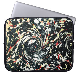 Farbige Viktorianische Papierabdeckung Laptopschutzhülle